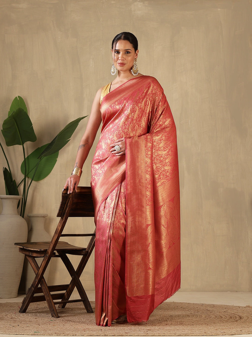 Woven Design Art Silk Saree
