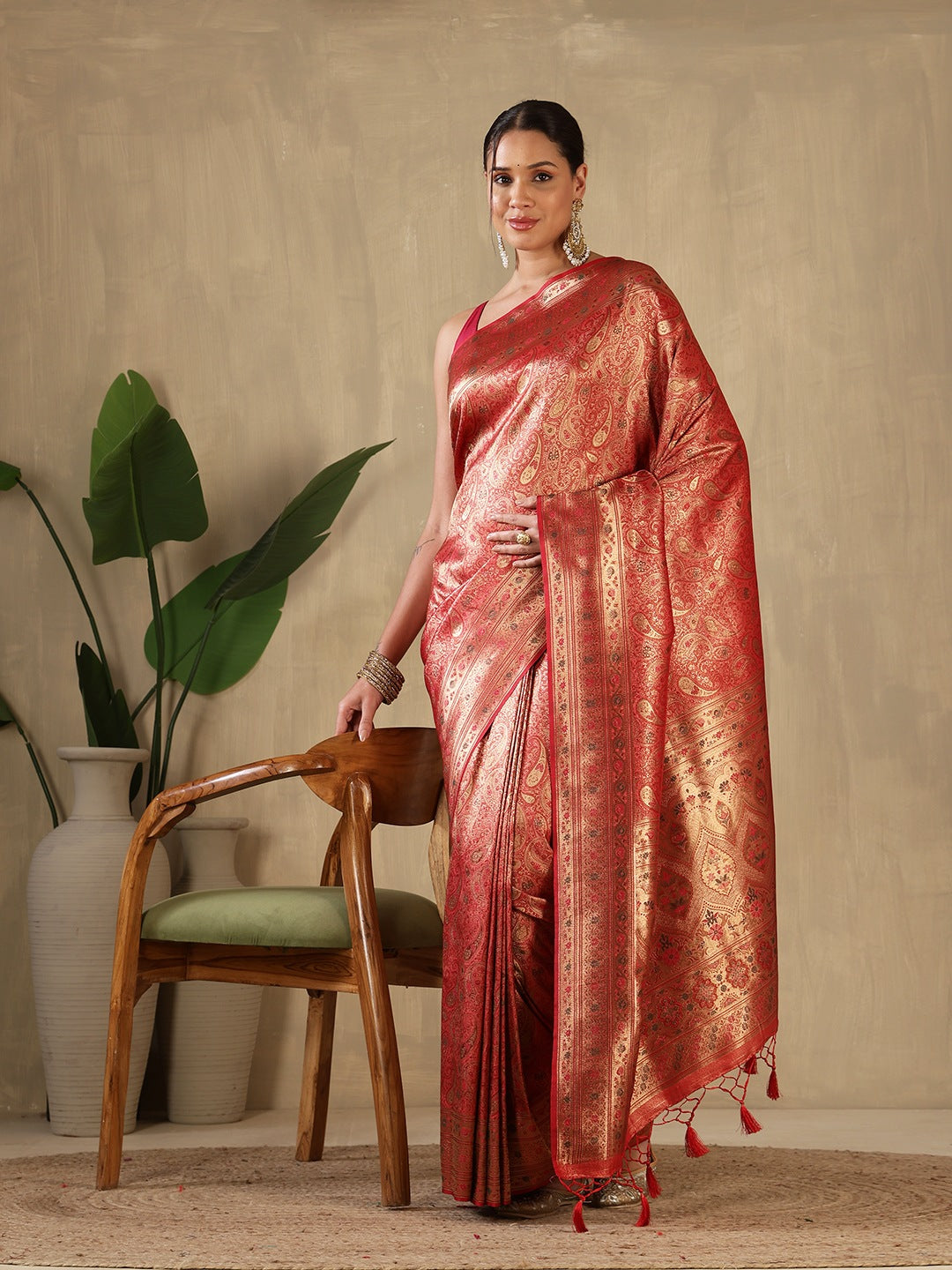 Woven Design Art Silk Saree
