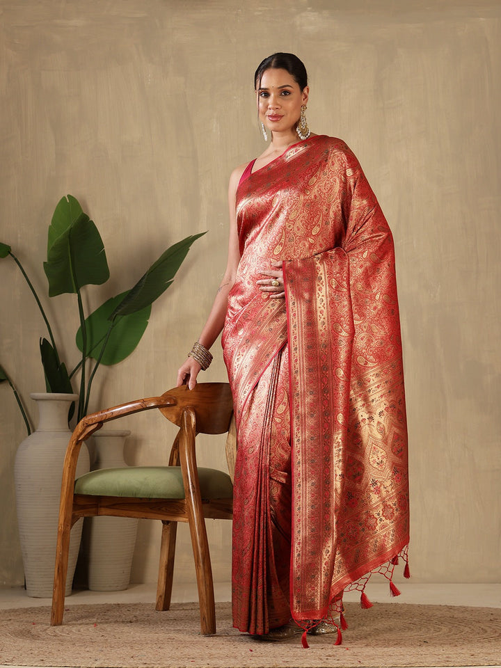 Woven Design Art Silk Saree