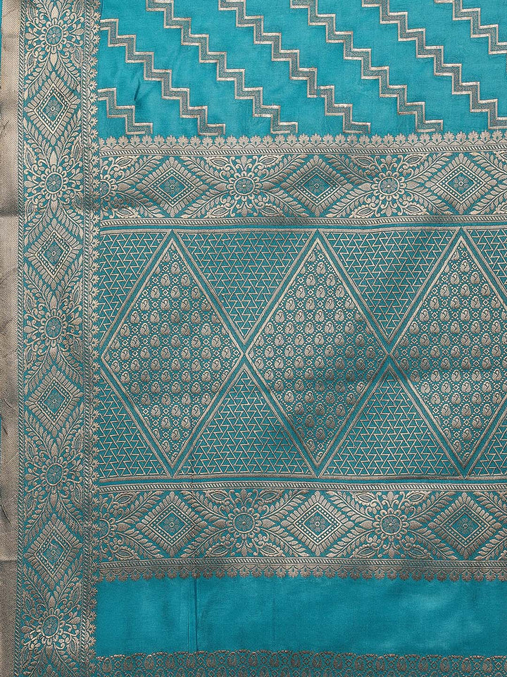 Zari Jaal Art Handloom Woven Saree
