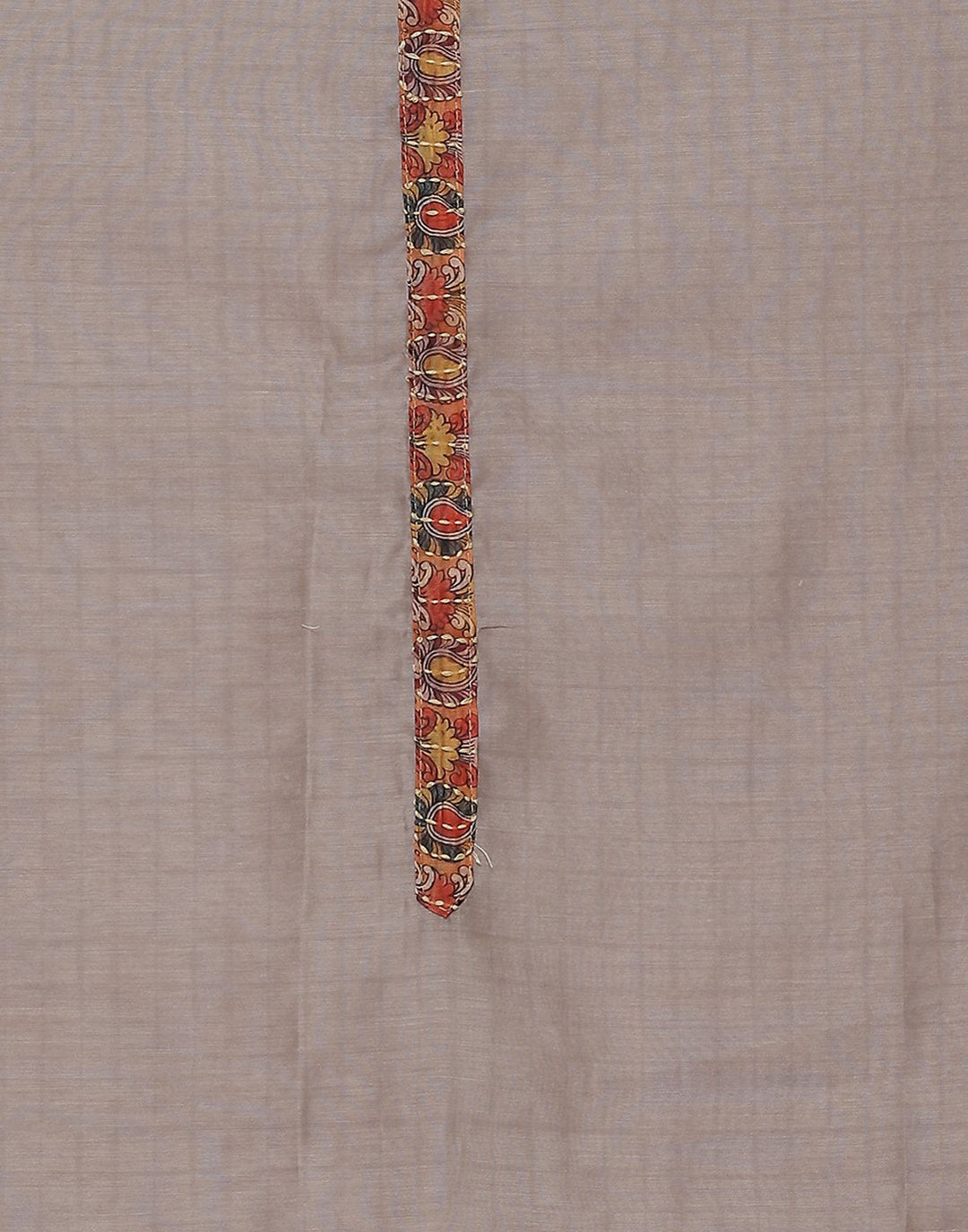 Chanderi Embroidered Suit Piece with fancy dupatta