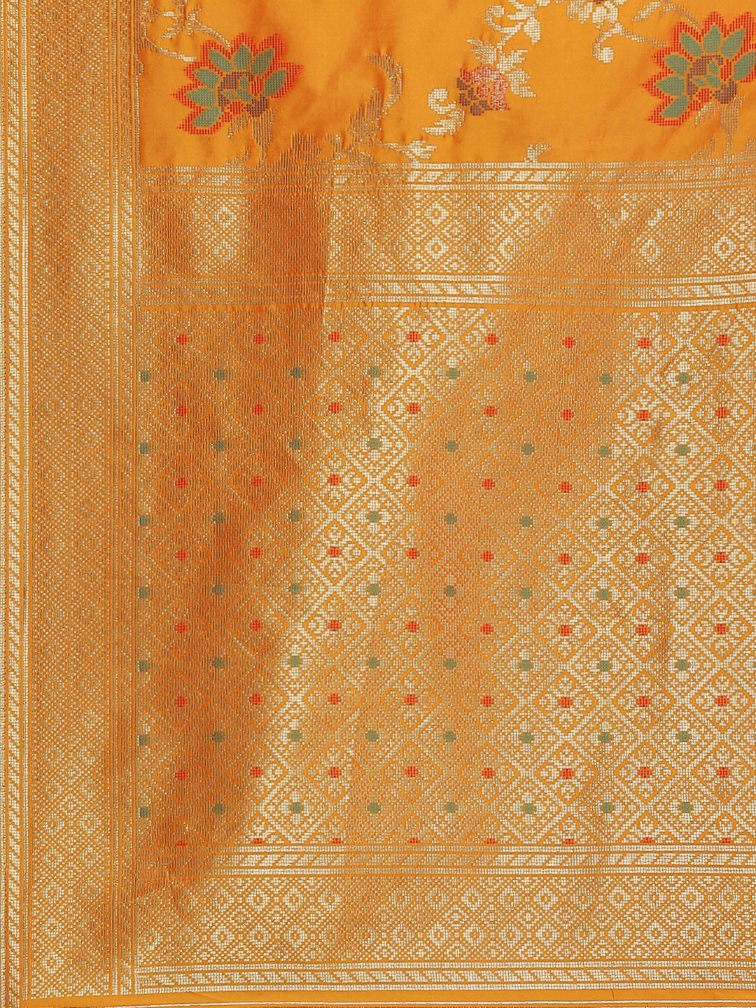 Zari Jaal Woven Art Silk Banarsi Saree