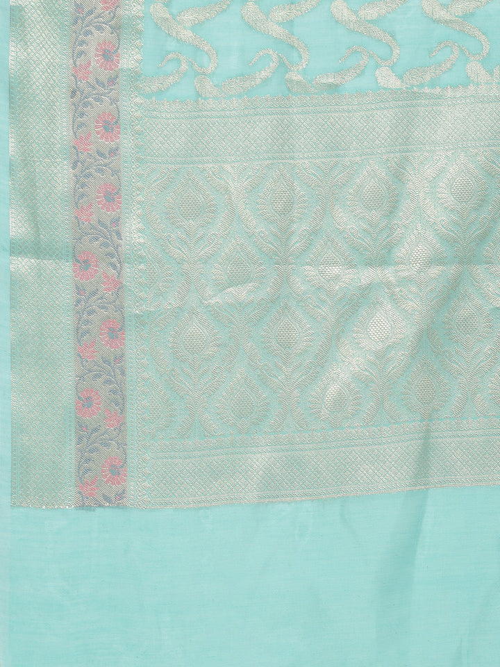 Zari Woven Cotton Saree