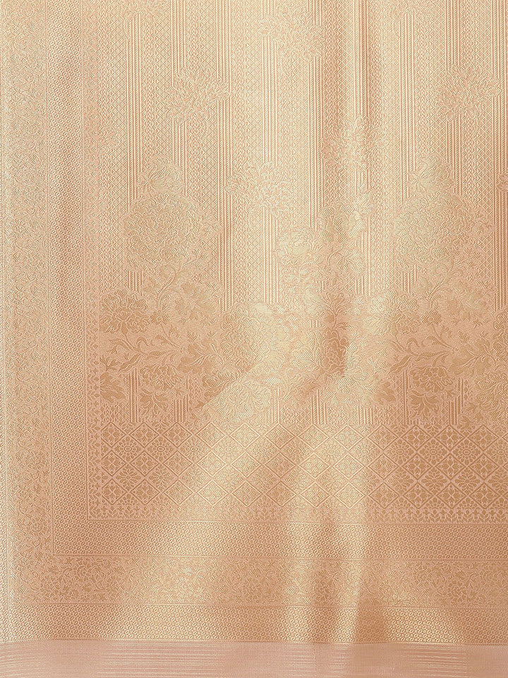 Zari Jaal Organza Woven Saree