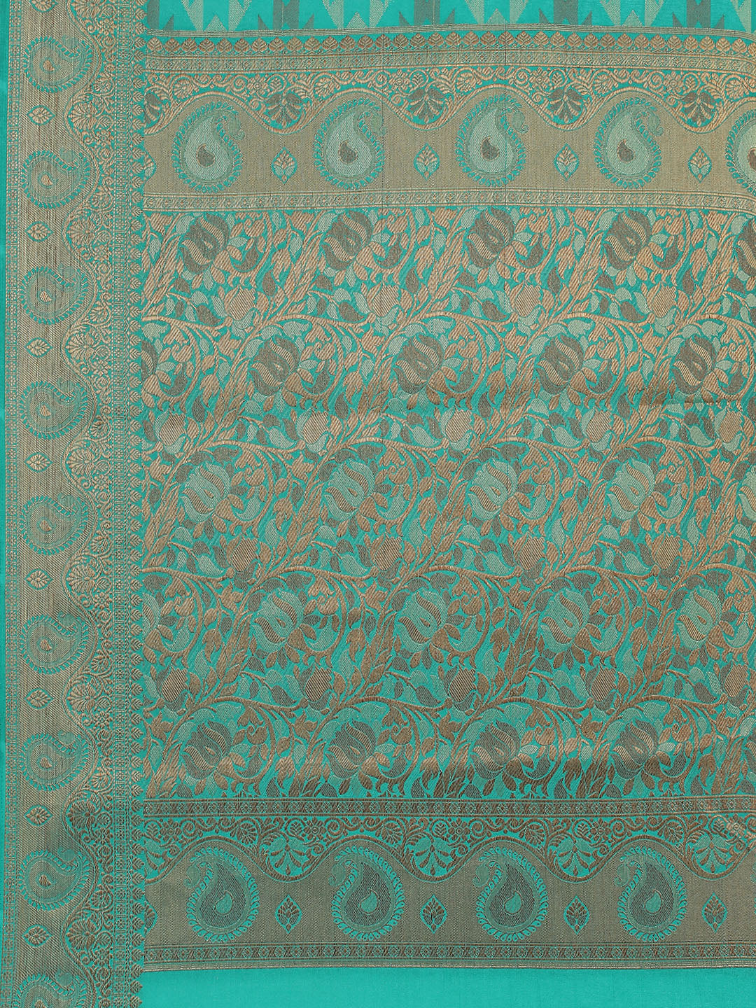 Leheriya Pattern Woven Handloom Saree