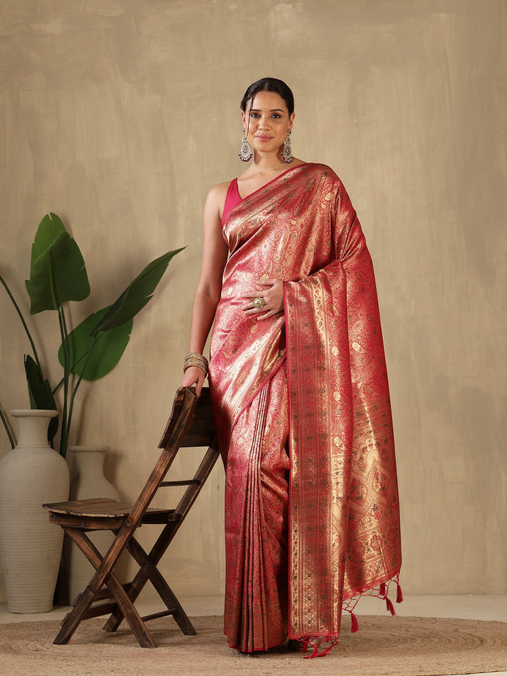 Woven Design Art Silk Saree