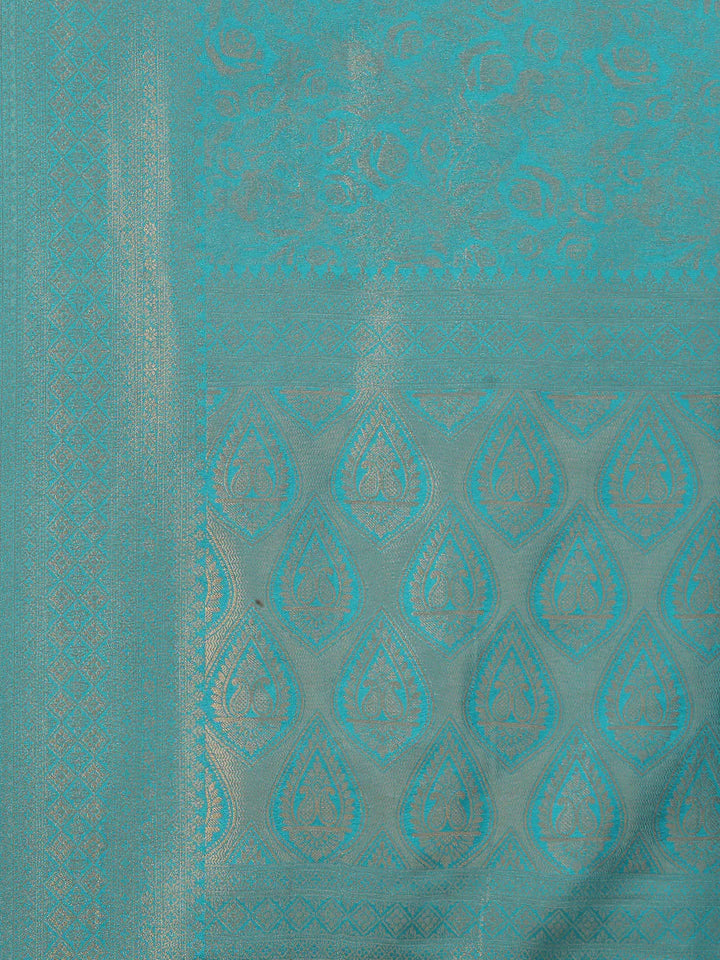 Zari Jaal Handloom Woven Saree