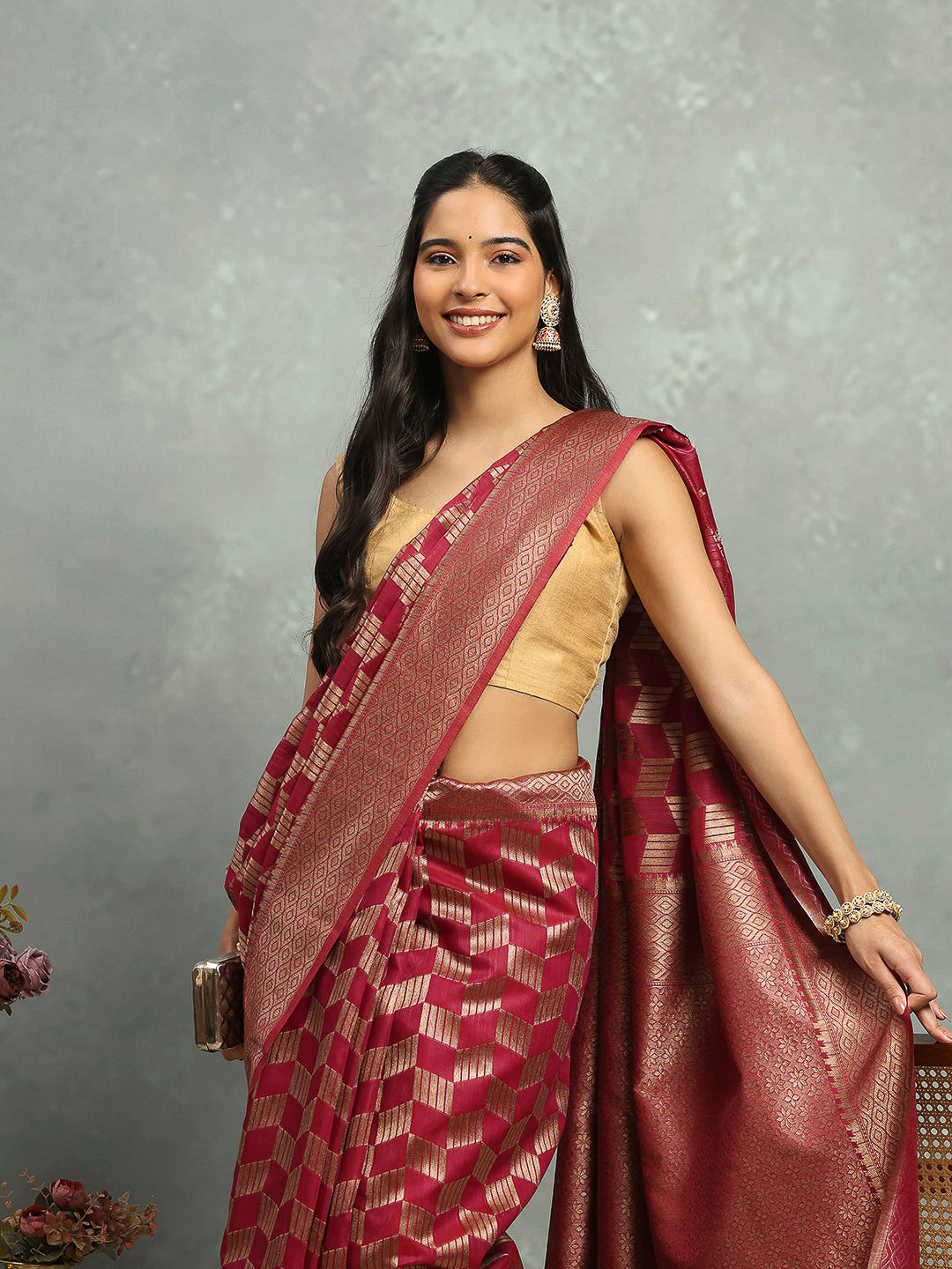 Woven Design Art Silk Saree