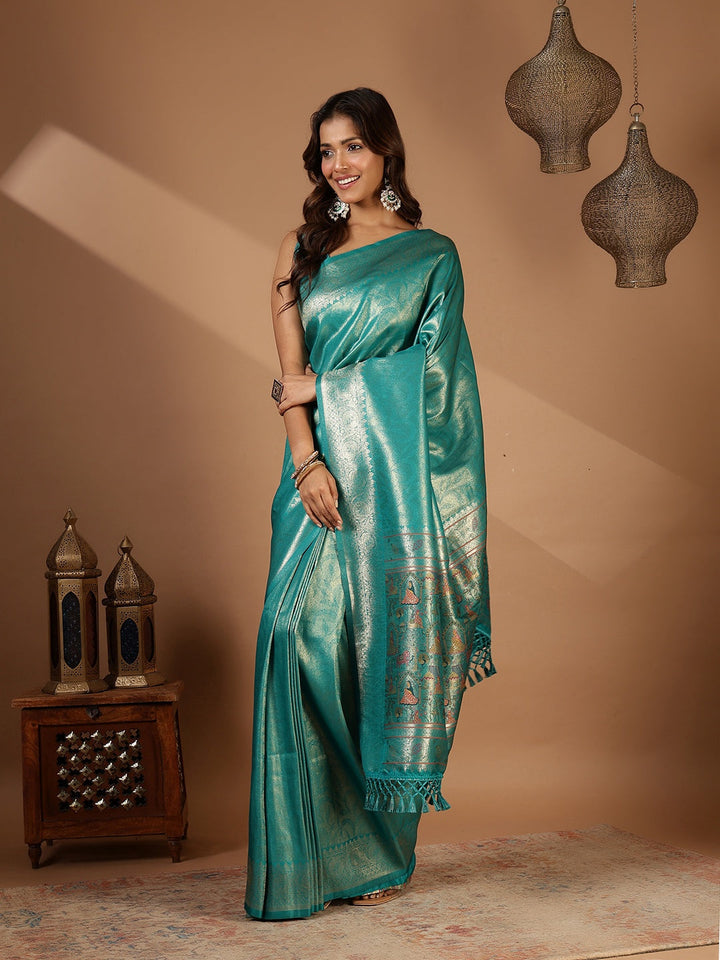 Woven Design Art Silk Saree