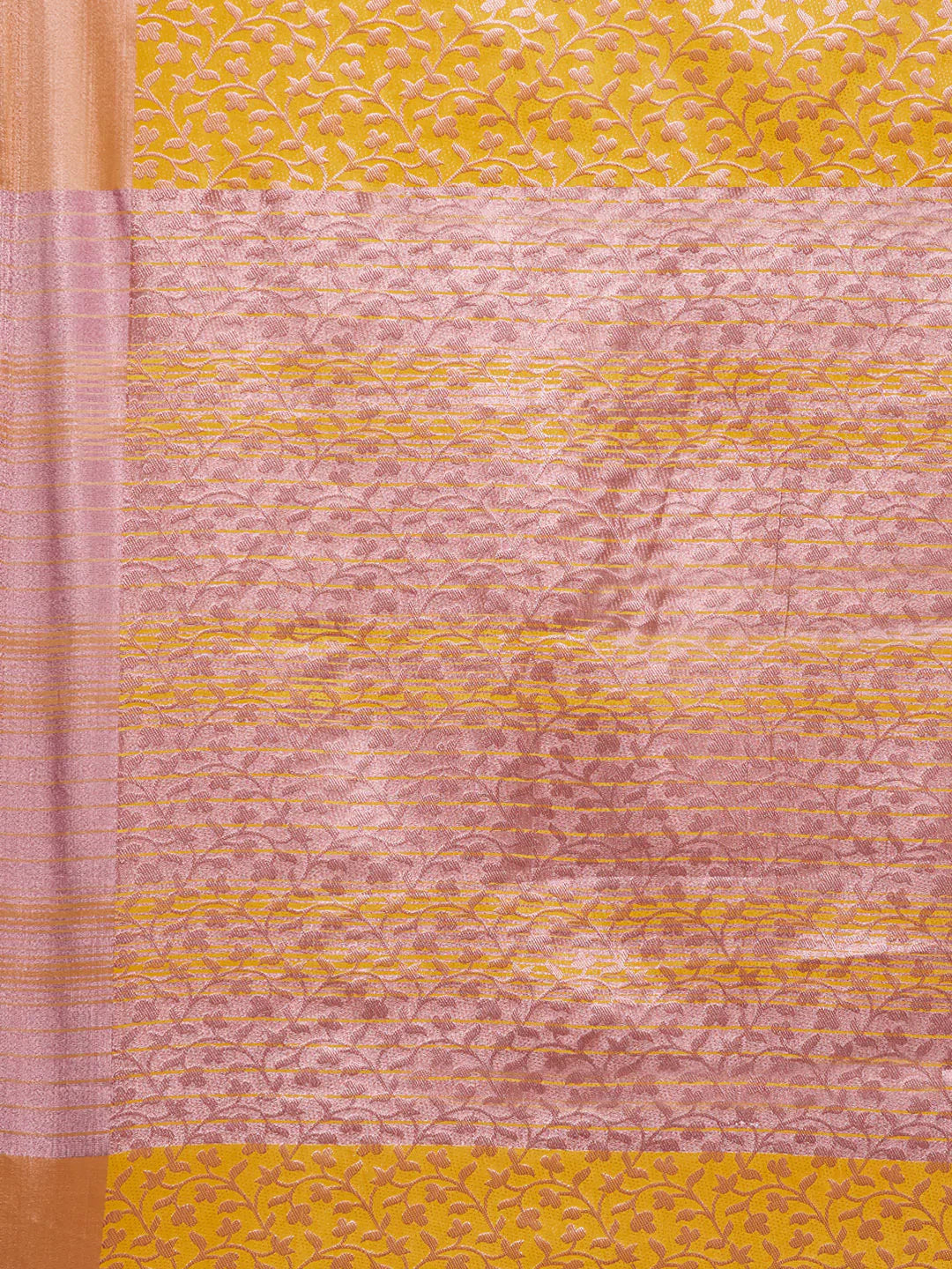 Jacquard Zari Border Handloom Woven Saree