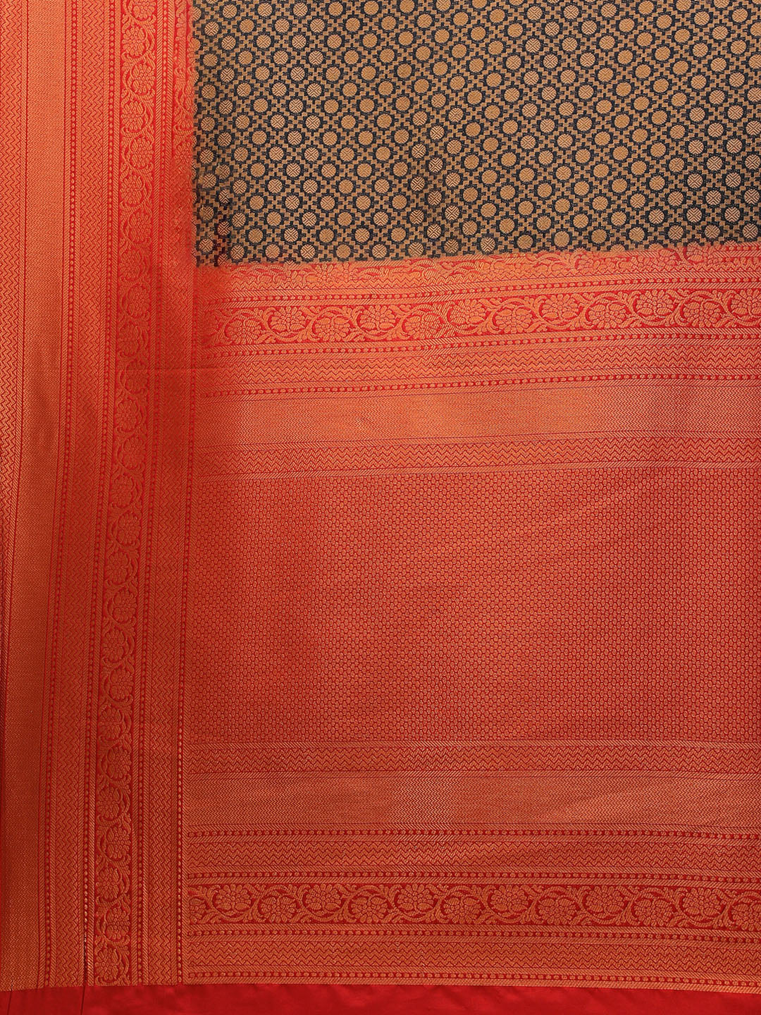 Brocade Zari Jaal Art Handloom Woven Saree