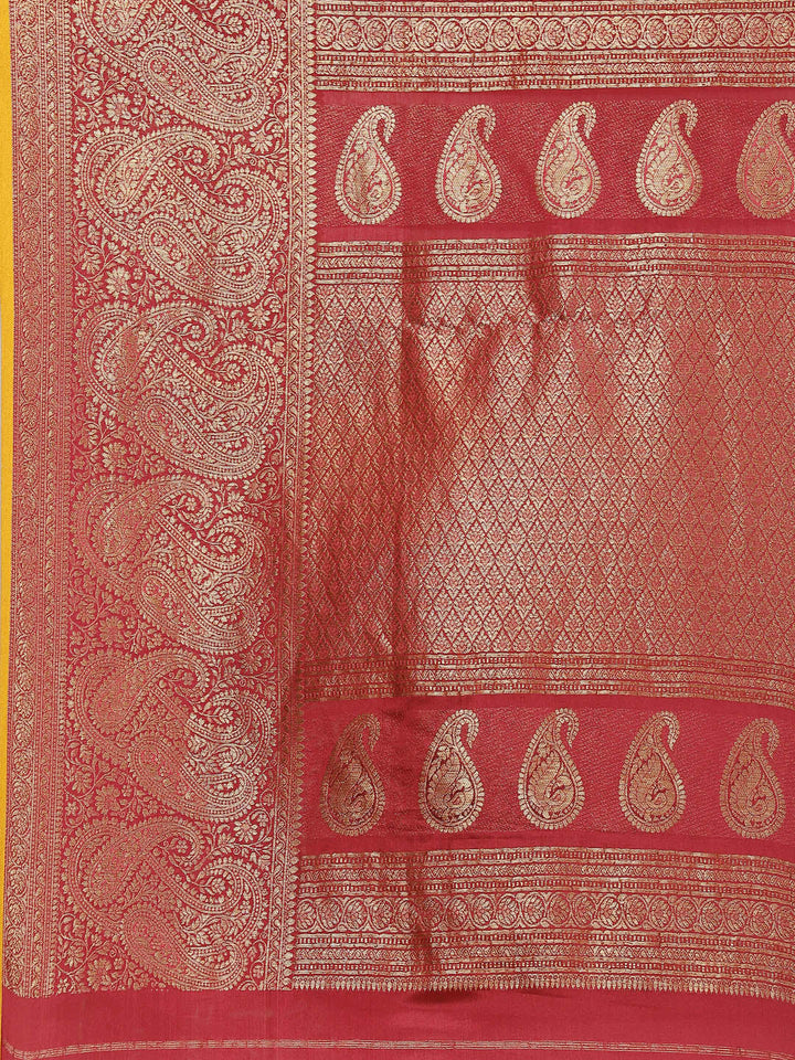 Antique Jaal Crepe Plain Saree
