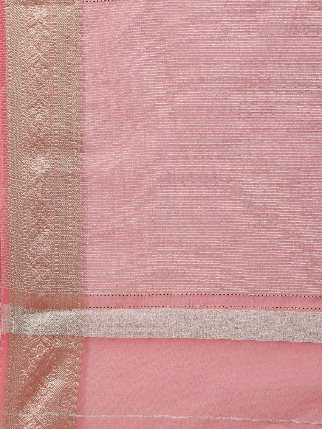 Stone Work Plain Organza Saree