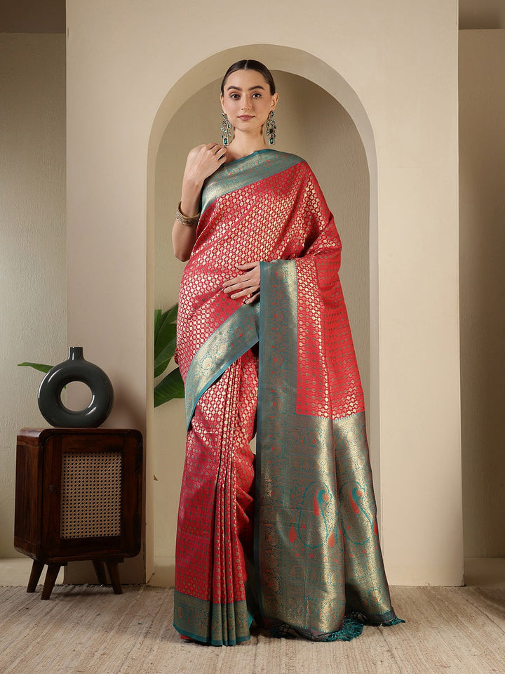Woven Design Art Silk Saree