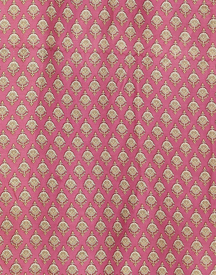 Fine Chanderi Printed Suit Piece
