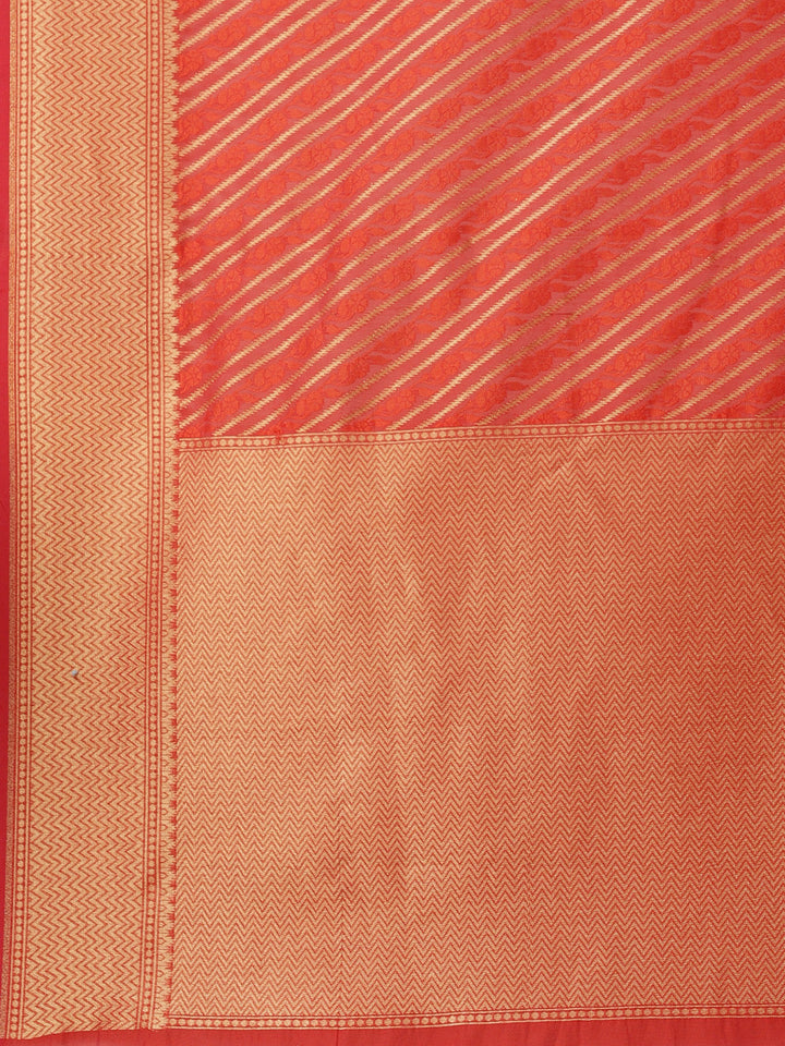 Zari Jaal Cotton Woven Saree