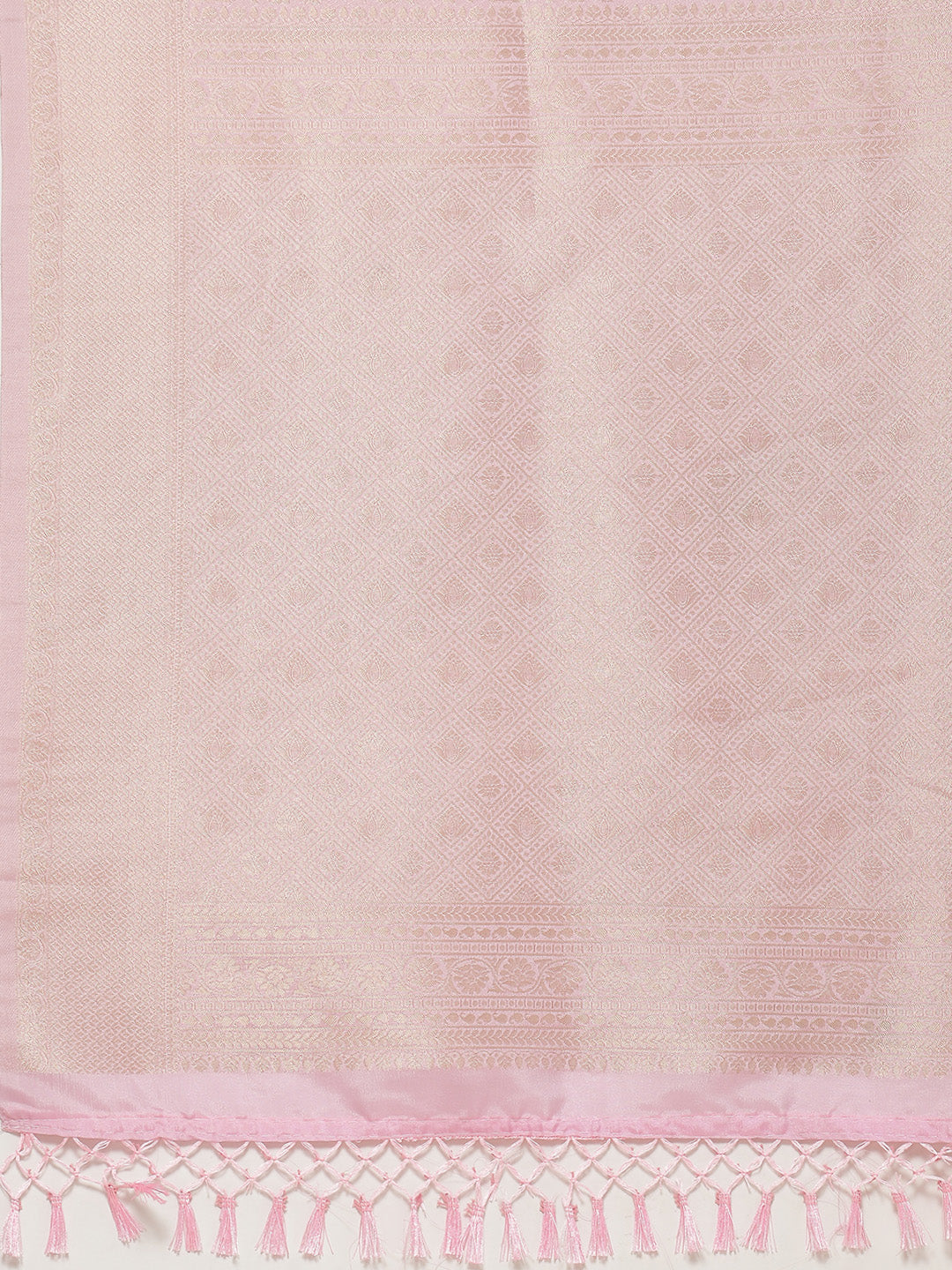 Floral Zari Jaal Woven Handloom Saree