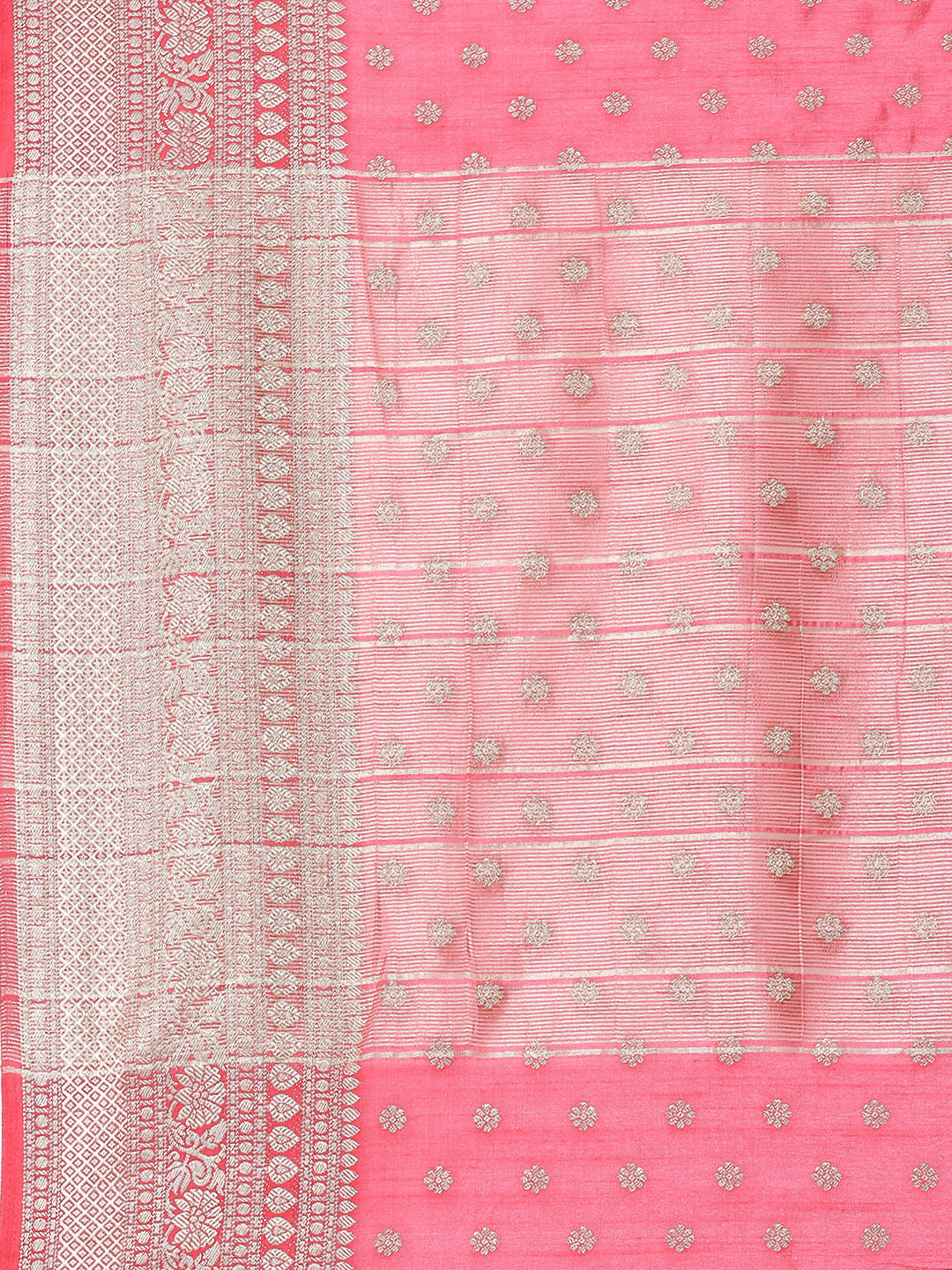 Zari Booti Handloom Woven Saree