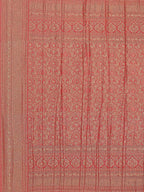Floral Zari Jaal Georgette Woven Saree
