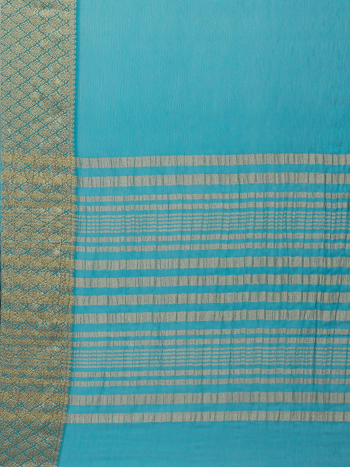 Chiffon Plain Saree