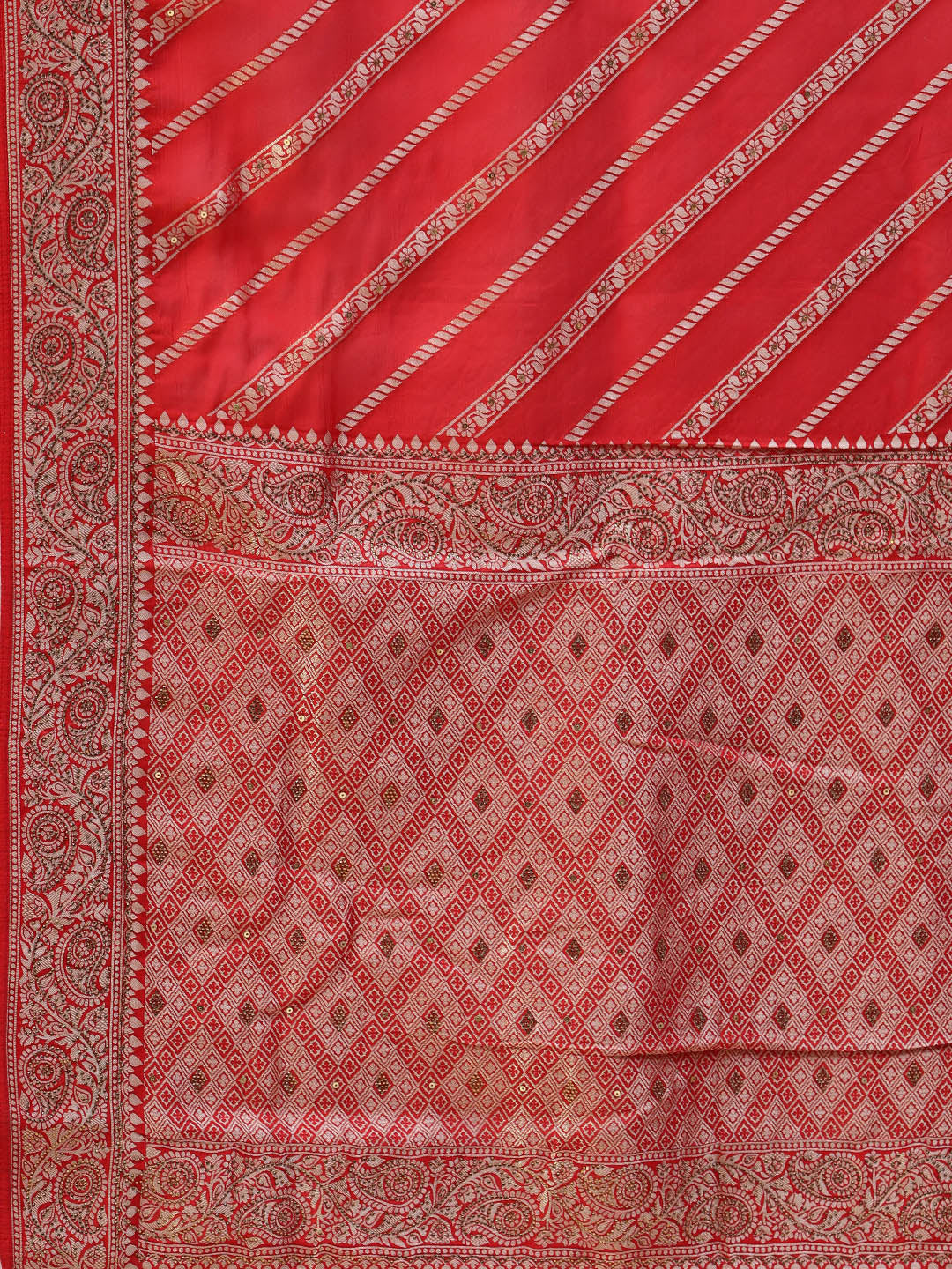 Swarovski Embroidered Organza Saree