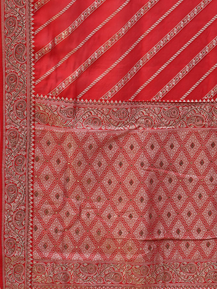 Swarovski Embroidered Organza Saree