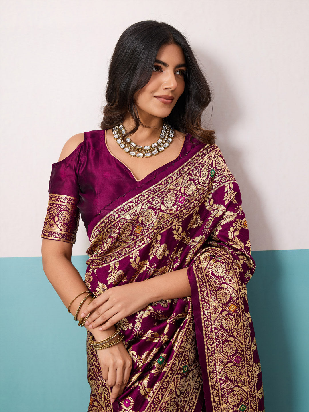 Woven Design Art Silk Saree