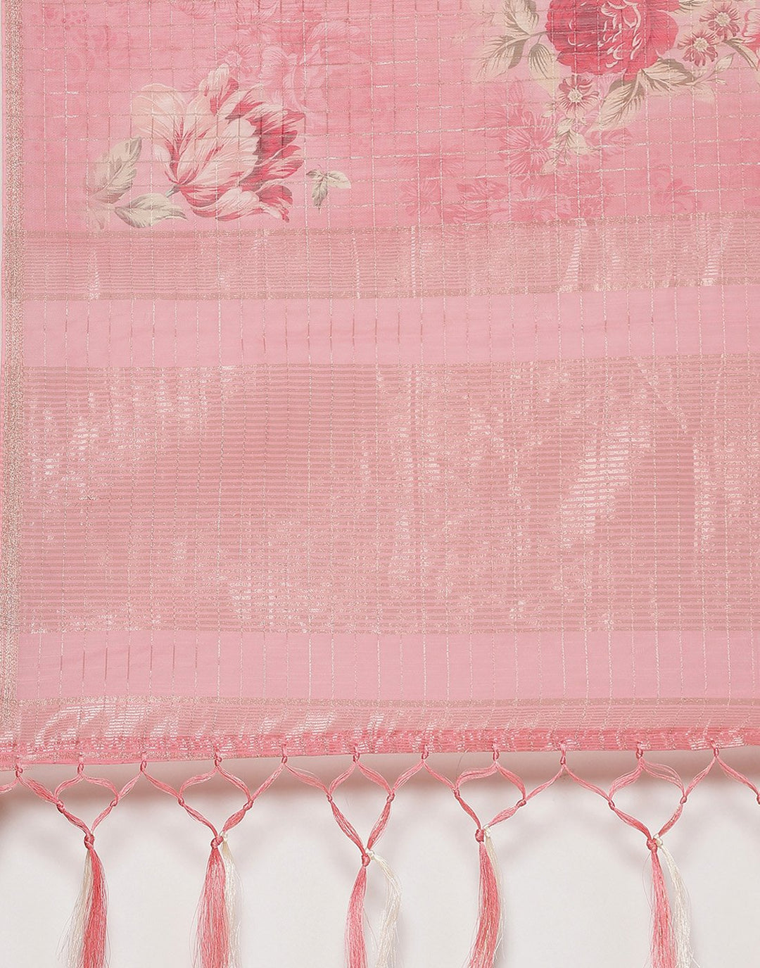Digital Floral Linen Printed Saree