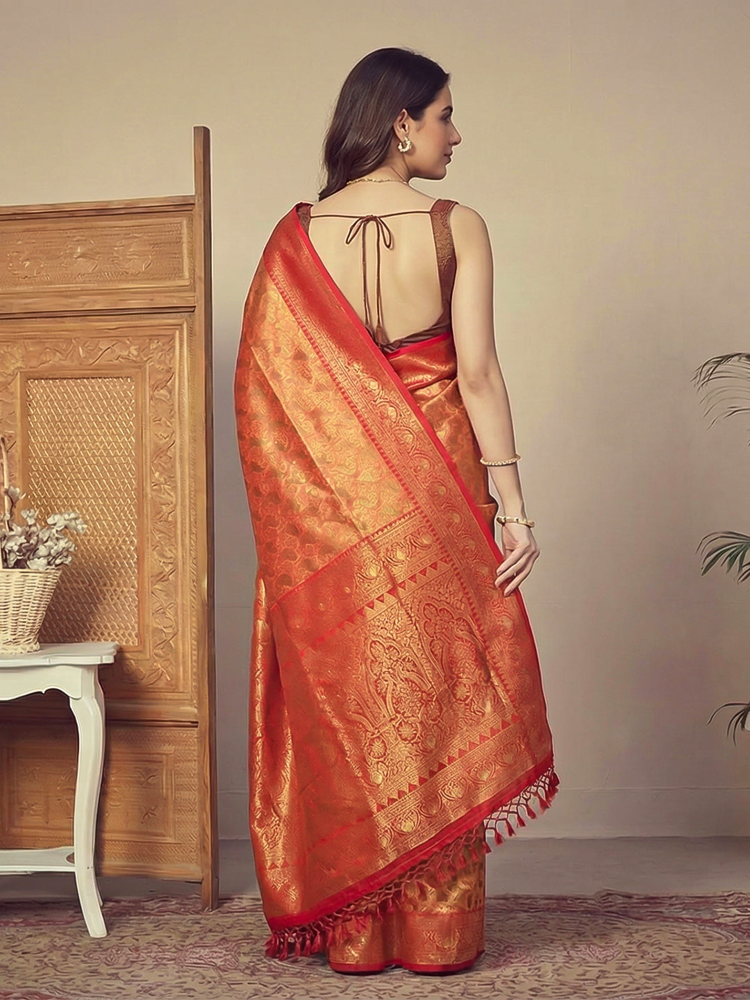 Woven Design Art Silk Saree