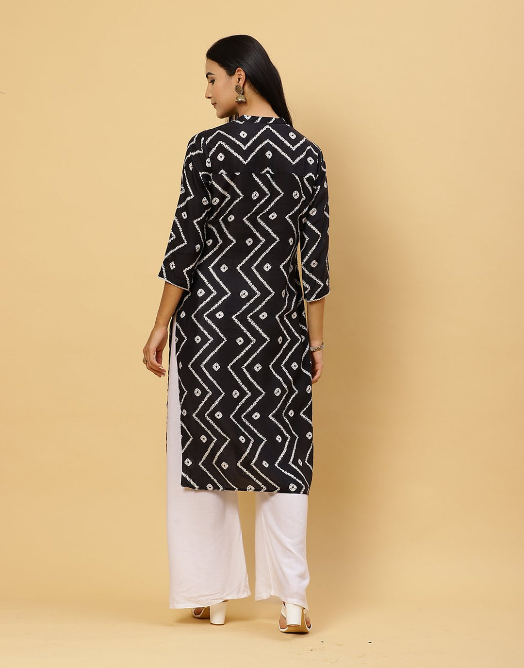 Printed Cotton Muslin Kurti