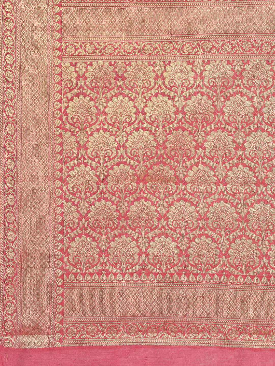Cotton Saree with Zari Jaal