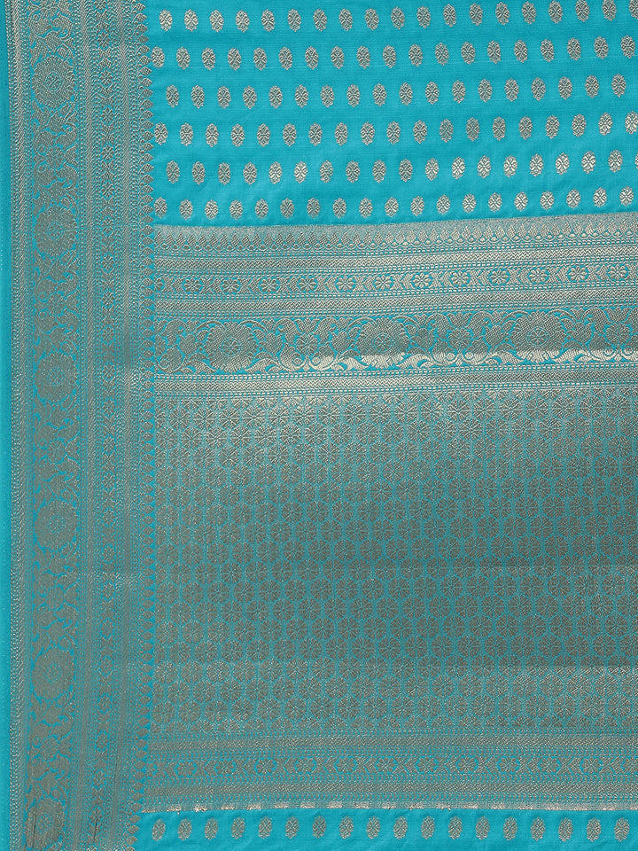 Zari Booti Handloom Woven Saree