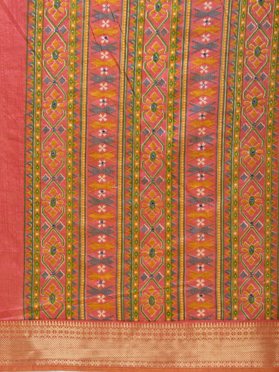 Patola Print Handloom Saree