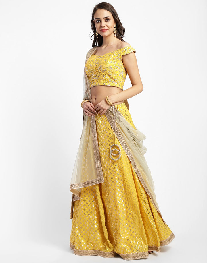 MBZ Meena Bazaar-Pink Cotton Chanderi Laacha