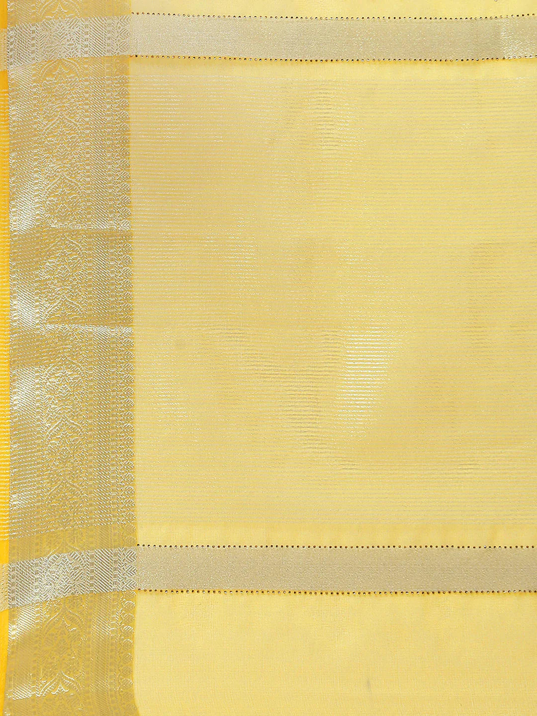 Stone Work Organza Plain Saree