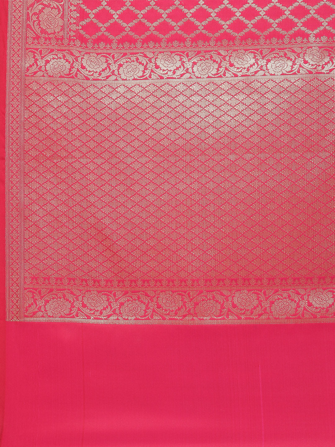 Zari Jaal Woven Cotton Saree