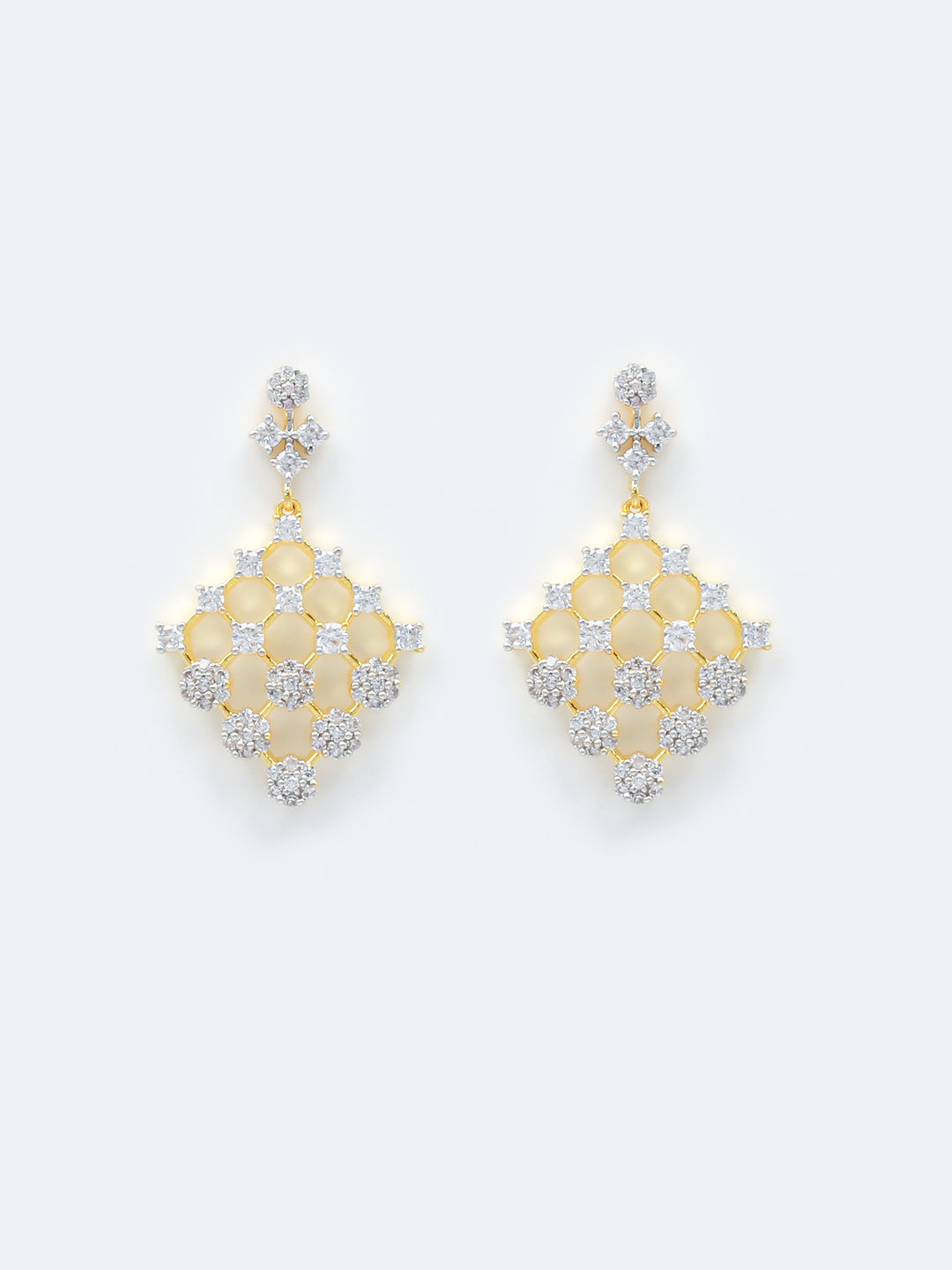 AD Necklace Set With Earrings