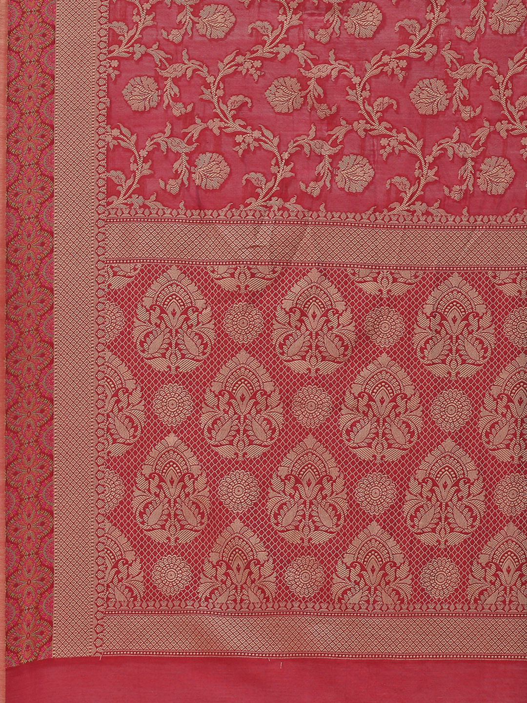 Resham Jaal Woven Cotton Saree