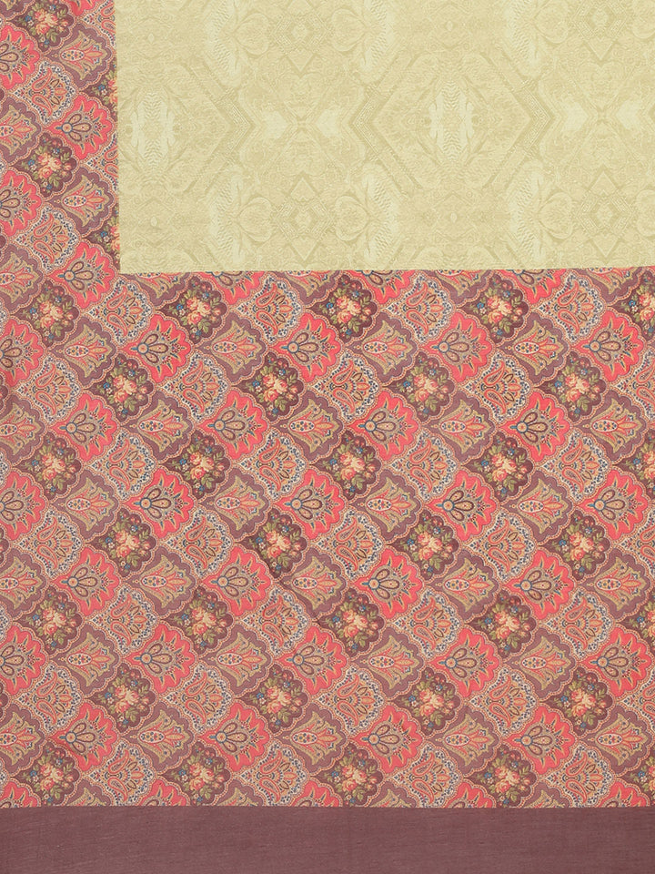 Digital Printed Handloom Saree