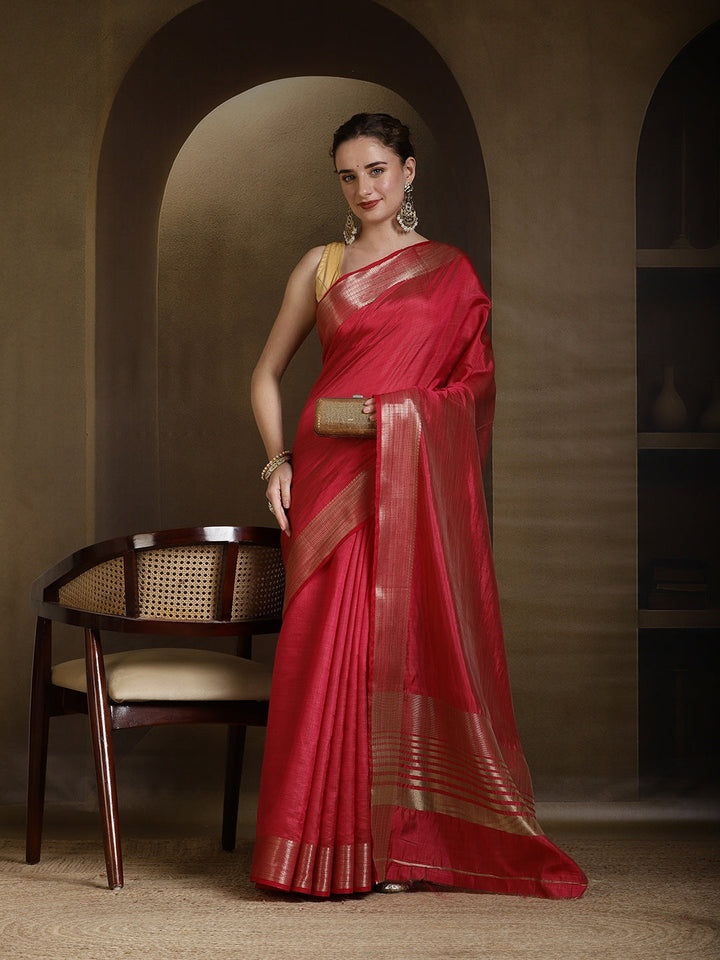 Woven Design Art Silk Saree