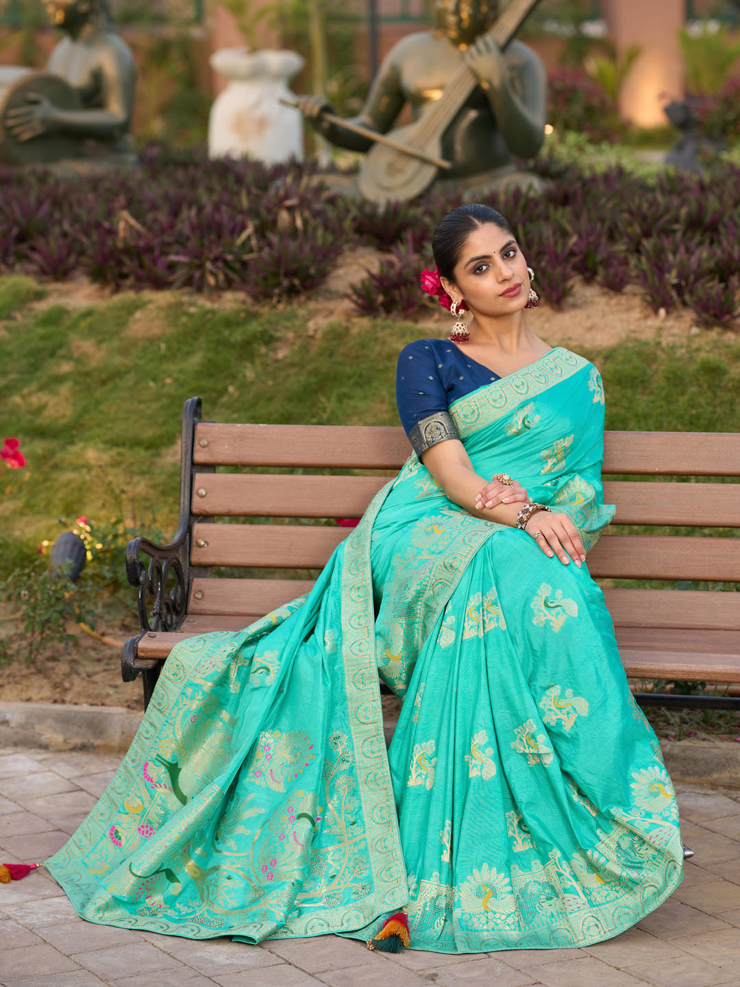 Woven Design Dola Silk Saree