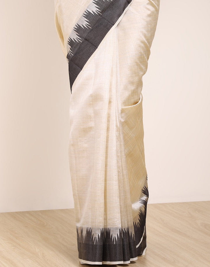 Mustard Art Handloom Saree