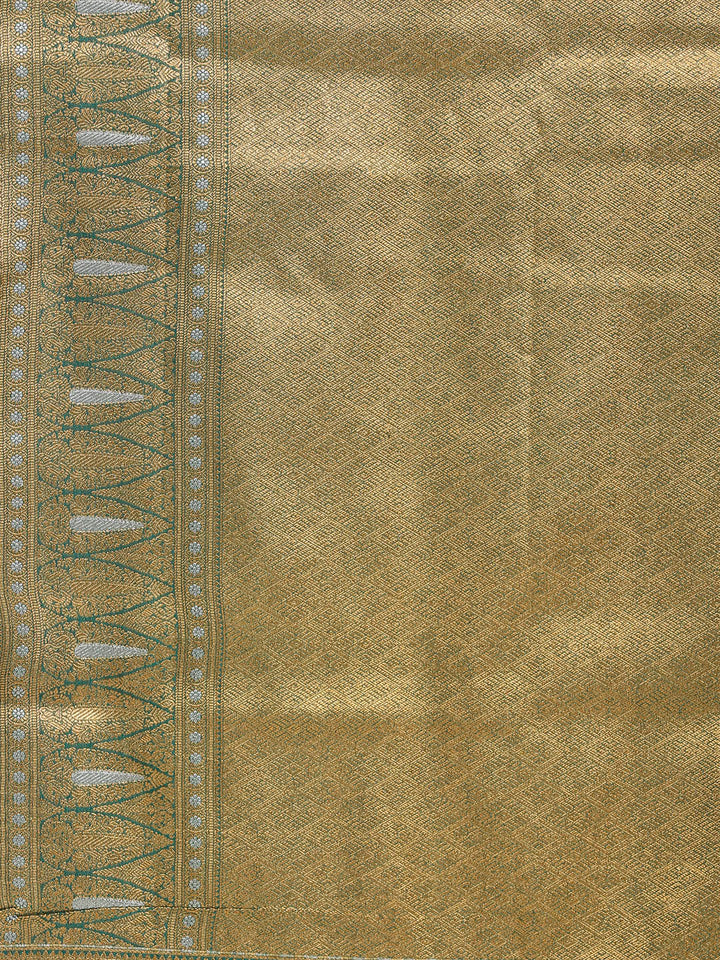 Brocade Zari Jaal Woven Handloom Saree