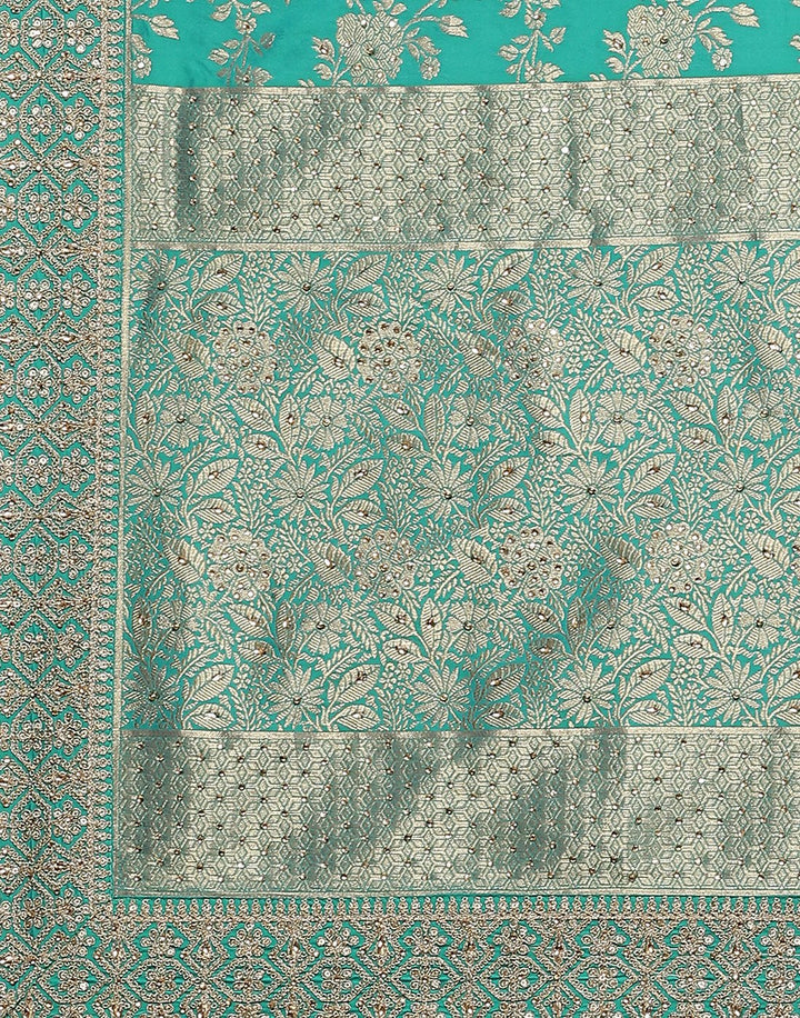 Banarasi Woven Embroidery Saree