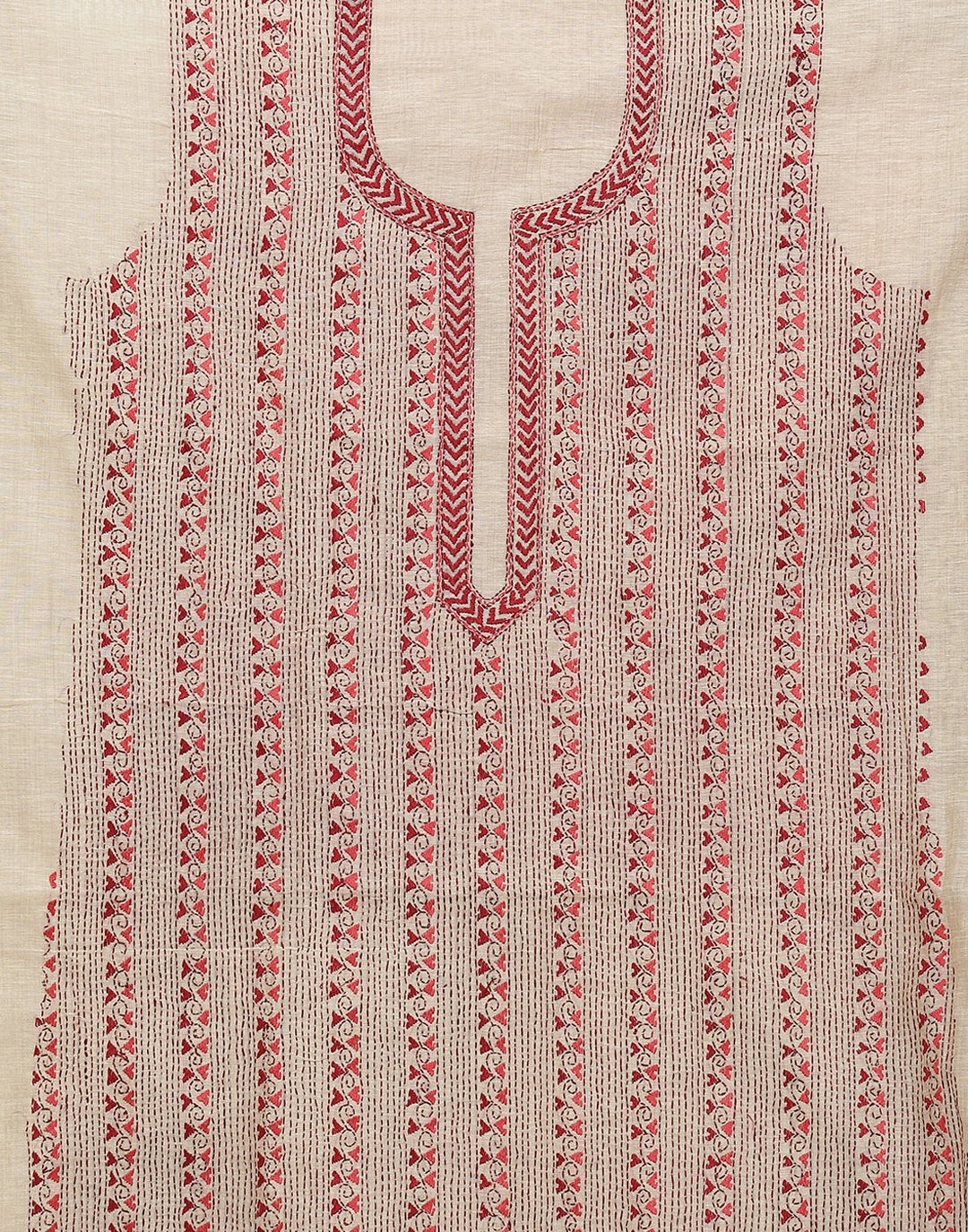 Chanderi Embroidered Suit Piece