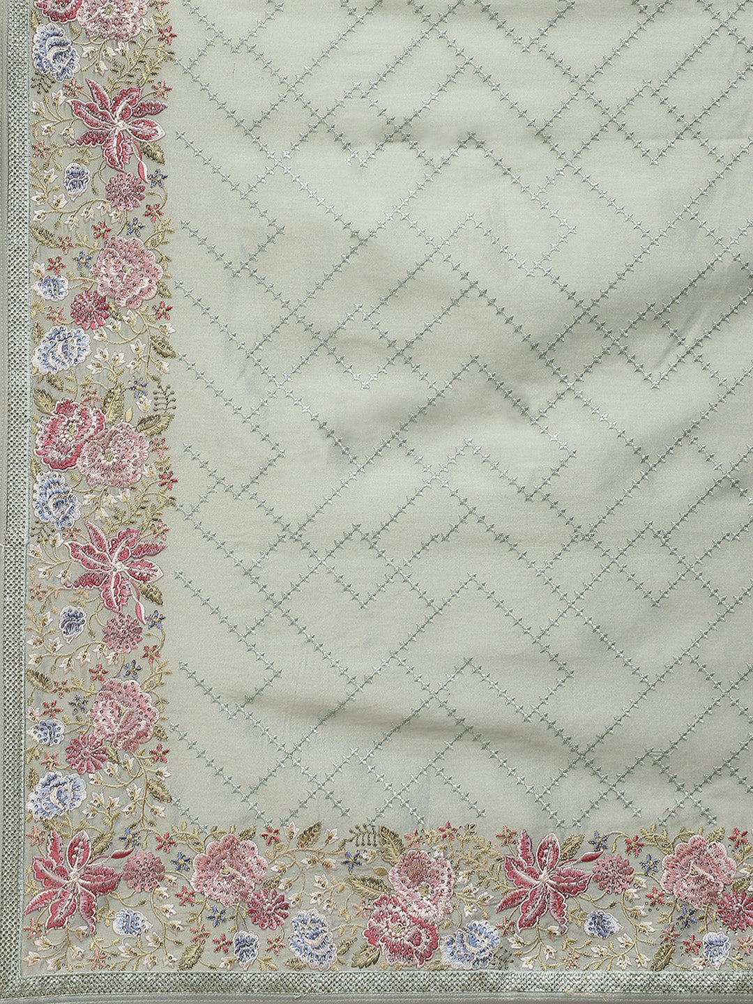 Resham Jaal Embroidery Banarsi Saree