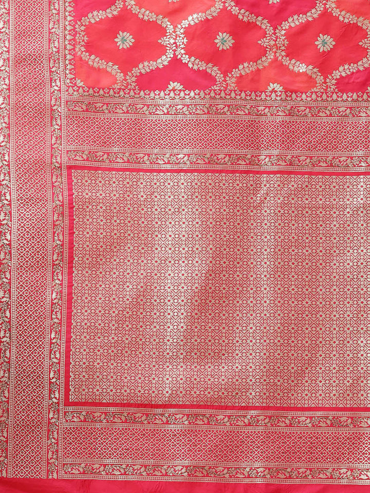 Banarasi Saree with Stone Jaal
