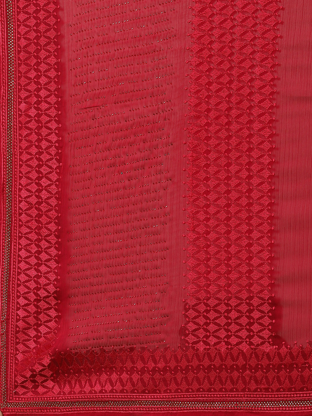 Swarovski Embroidered Chiffon Saree