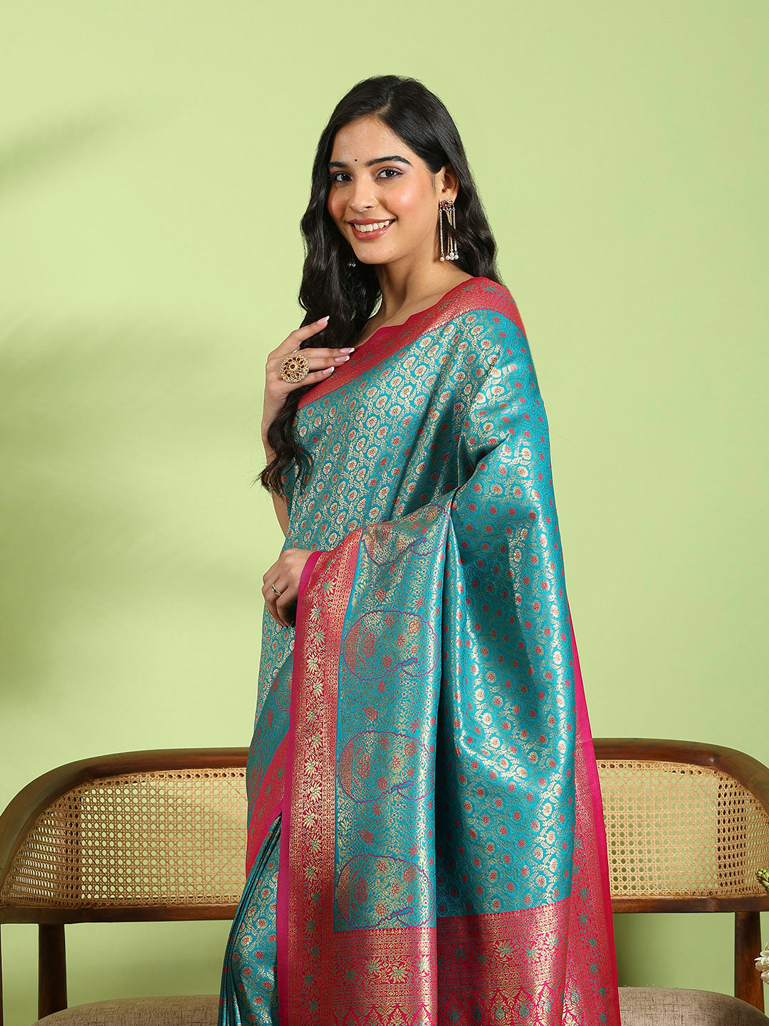 Woven Design Art Silk Saree