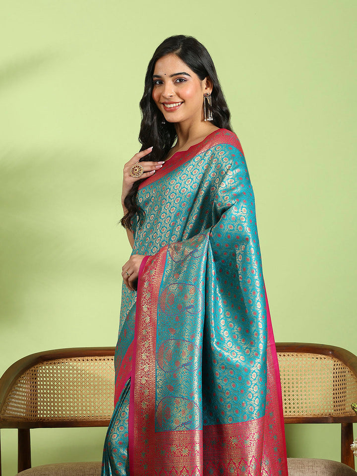 Woven Design Art Silk Saree